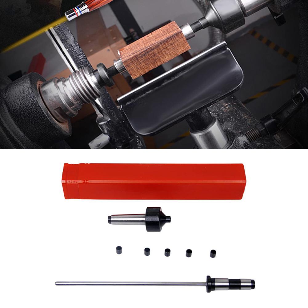 1PCS 1MT Turning Tools Woodworking Pen Spindle Set With Mandrel Saver Pen Making Kit Bending-Free Woodworking Pen