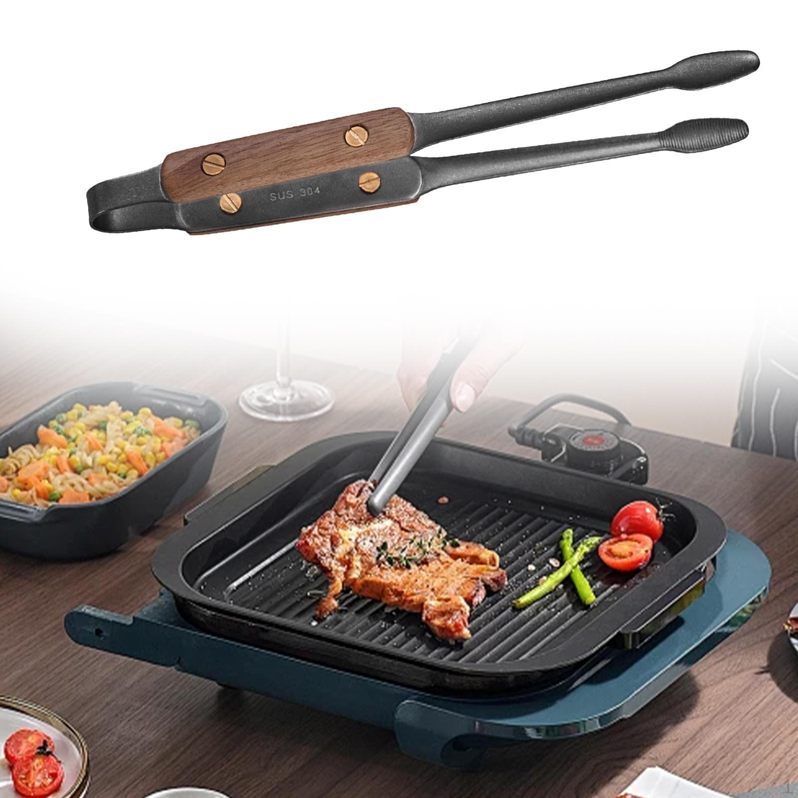 

Щипцы для выпечки хлеба, зажимы для тяжелых условий эксплуатации, антипригарные щипцы для салатов, гриля, выпечки на гриле чёрный