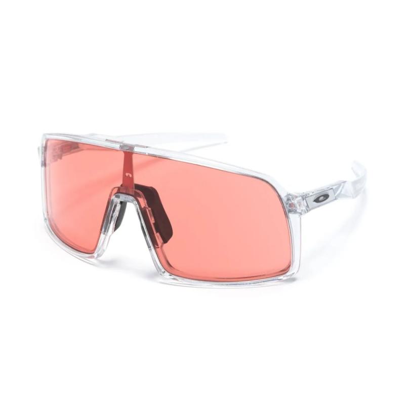 Oakley Sutro Tinted Acetate Fiber Irregular Shape Sunglasses Men s F прозрачный