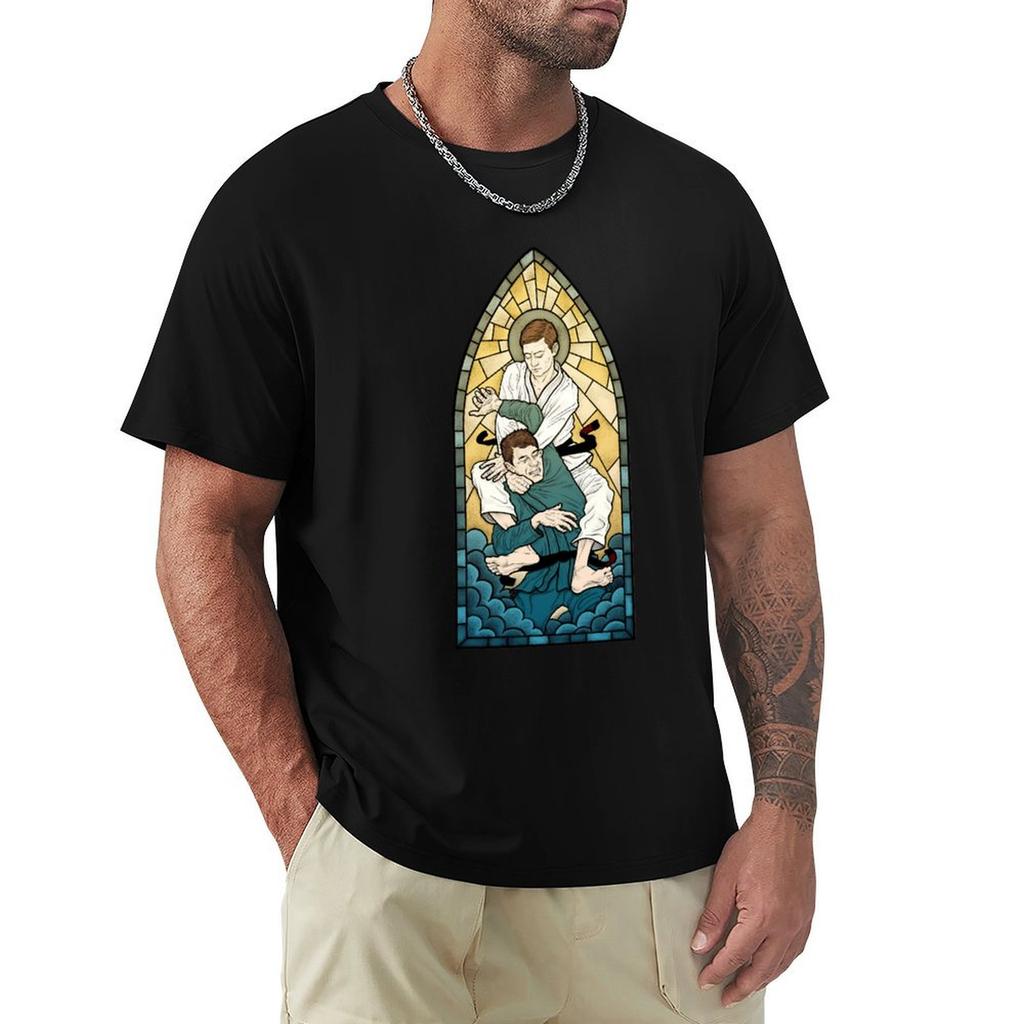 HOLY CHOKE BLACK BELT TShirt Aesthetic clothing luxury designer quickdrying plain t shirts men