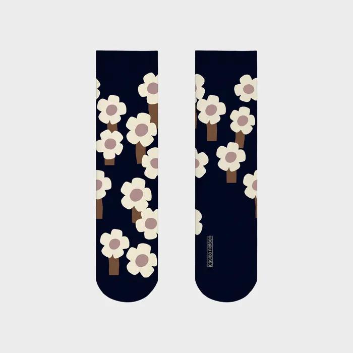 Socks Midnight Flower / Jessica Nielsen