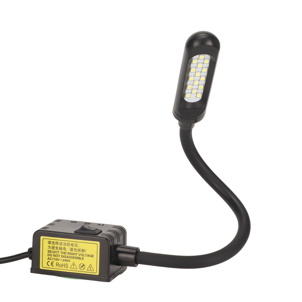 Sewing Machine LED Light with Magnet 2W 15 Light Beads 360 Degree Rotating Goose Neck Sewing Light