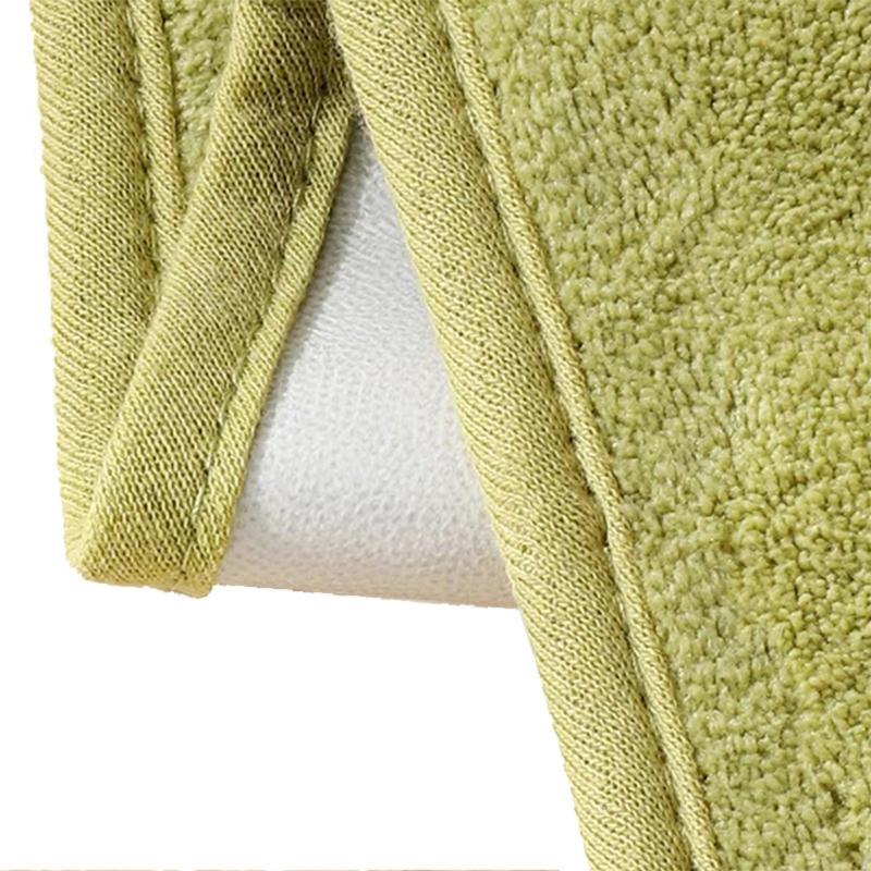 Waterproofing Elderly Bib for Dining Protections Easy to Clean and Wear Coral Fleece for Adult Senior Bib