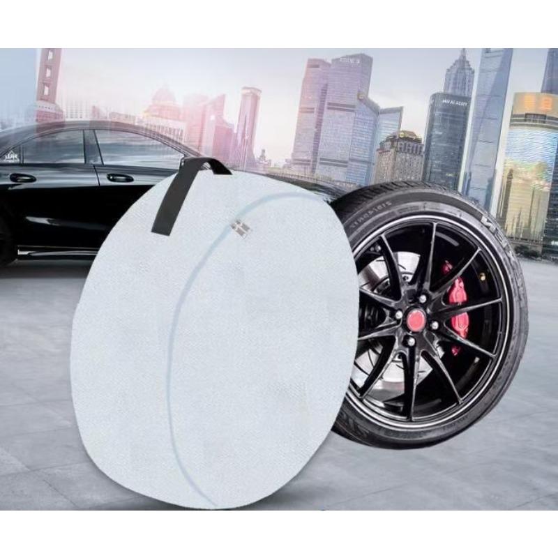 Univerzální potah na pneumatiku Přenosný zimní potah na rezervní kolo pro auto Van 600D Oxford s PVC povrstvením Taška na kolo Úložný prostor Šetřič pro jakékoli kolo