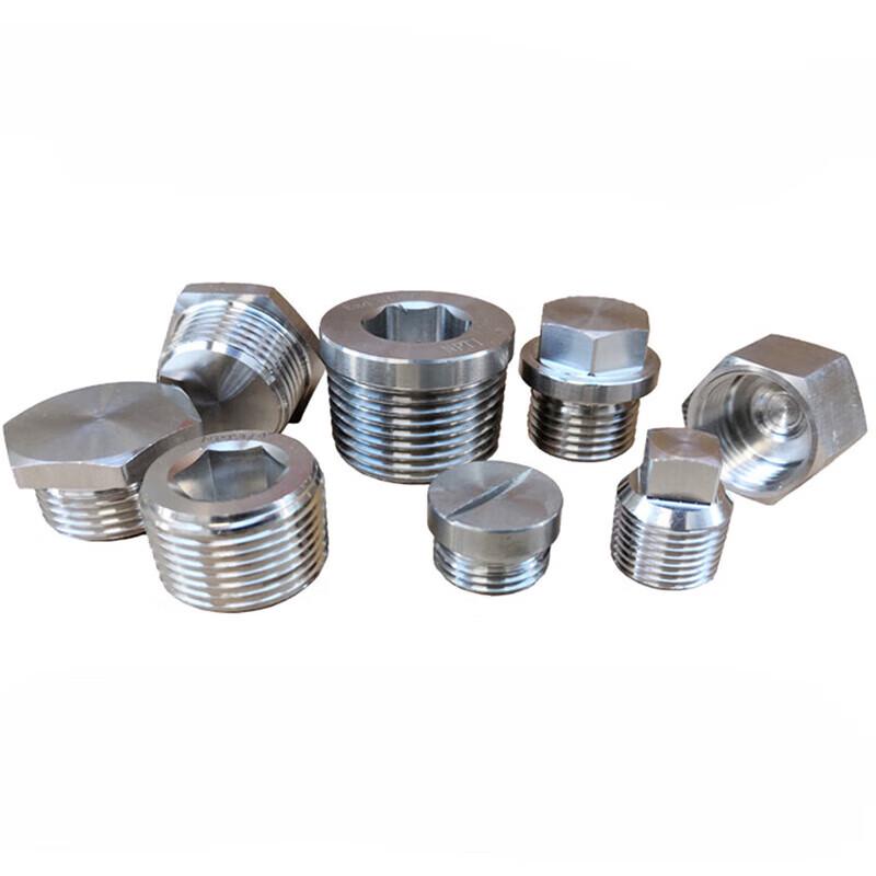 Stainless Steel External Hex Sealing Plug