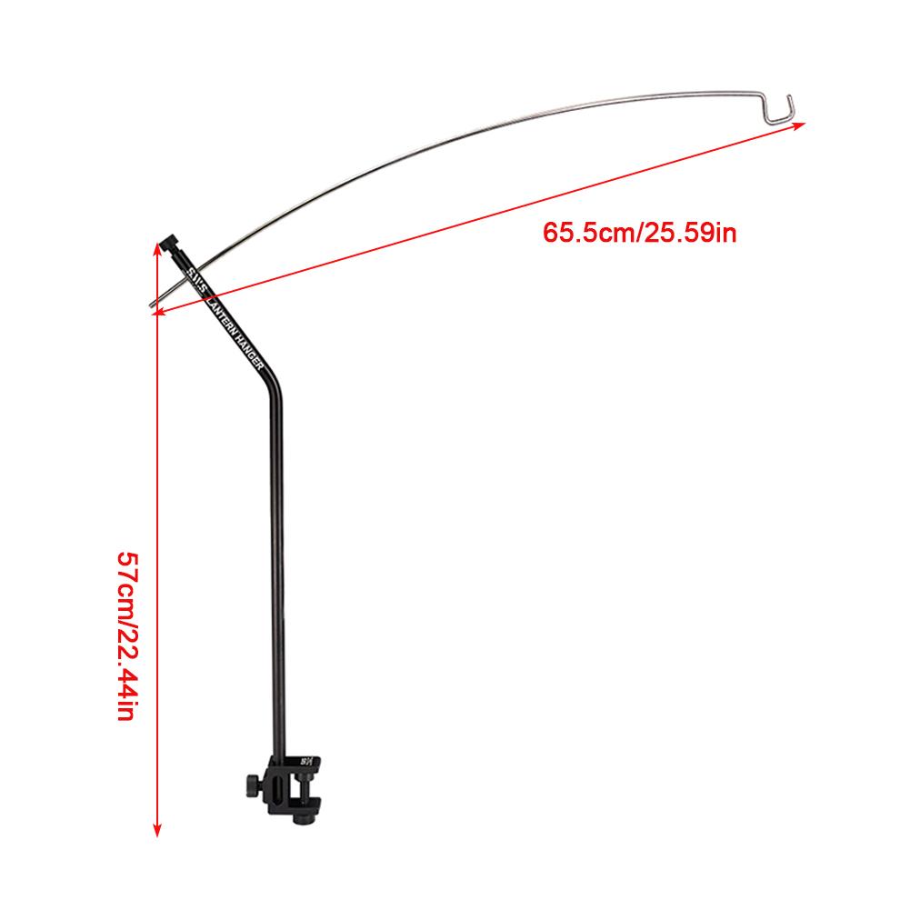 Camping IGT Lamp Hanging Rack Aluminum Alloy Table Lantern Stand Stainless Steel Bow Light Frame for Outdoor Camping Hiking
