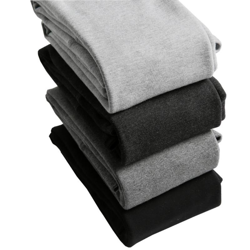 Autumn and Winter New Women's Outer Wear Velvet Thickened Solid Color Cotton Leggings Warm and Thin High Waist Foot-stepping Integrated Pants