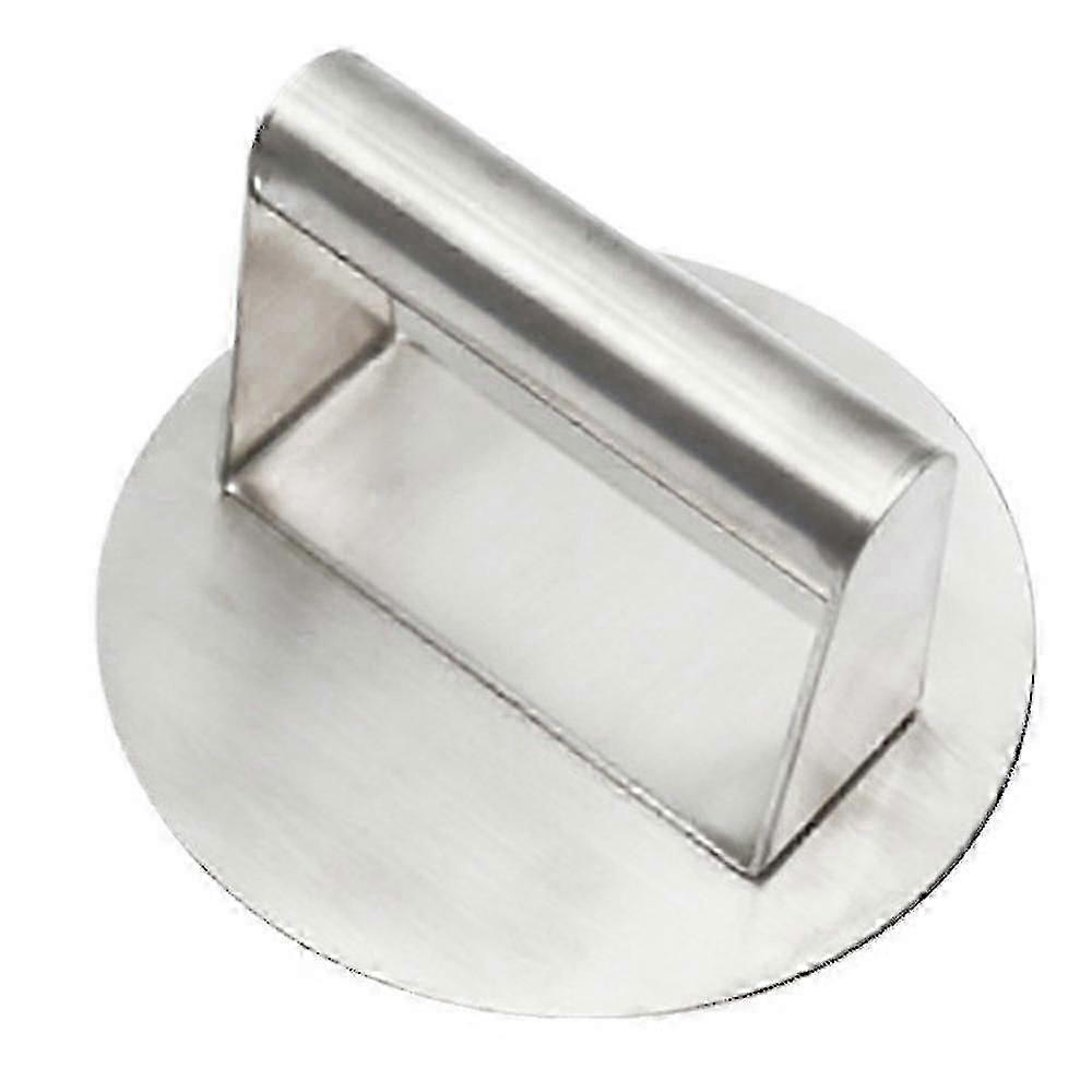 Stainless Steel Burger Press, Round Burger Smasher, Professional Griddle Accessories Kit, Grill Press XKS