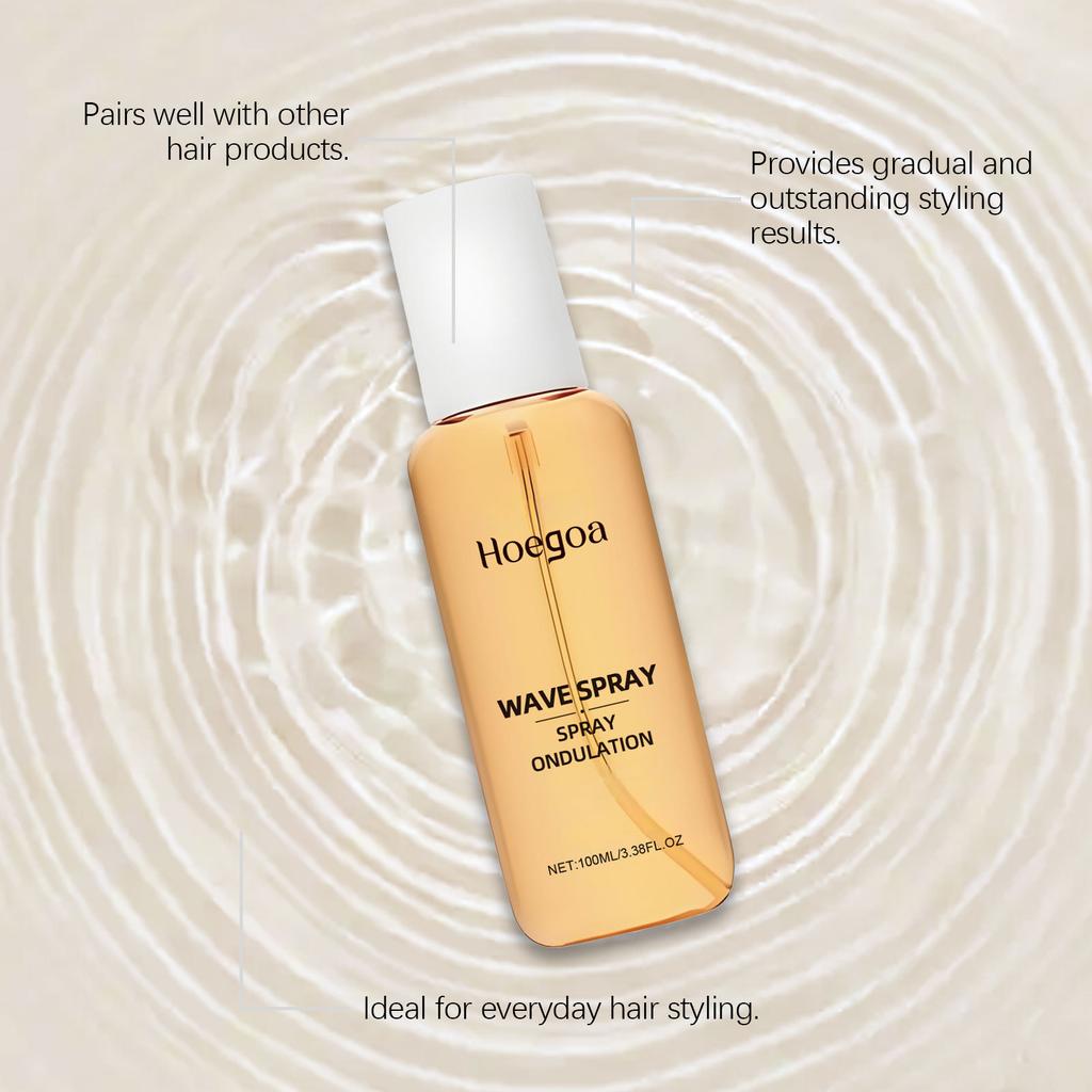 100ml Curl Defining Spray - Daily Styling Texture Mist for Natural Hold and Voluminous Curls | Effortless Hairstyling, Travel-Friendly