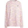 X Stella McCartney Printed Sweatshirt Women Sweatshirt Pink IN3633