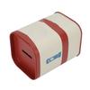 Blade Disposal Case Iron Detachable Cover Large Capacity Waste Blades Storage Box for Barber Shop Red