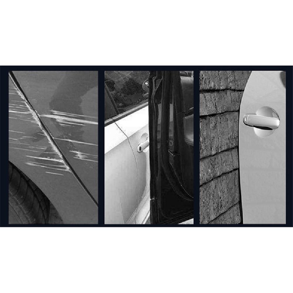 Car Door Edge Scratch Protector Strip Guard Trim Auto Door Anti Collision Strip Doors Moldings Adhesive Scratch Protector Interior Mirrors 6