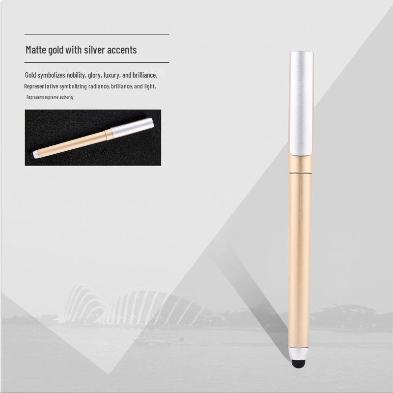 

Multi-Functional Black Touchscreen Stylus Pen with Signature Feature