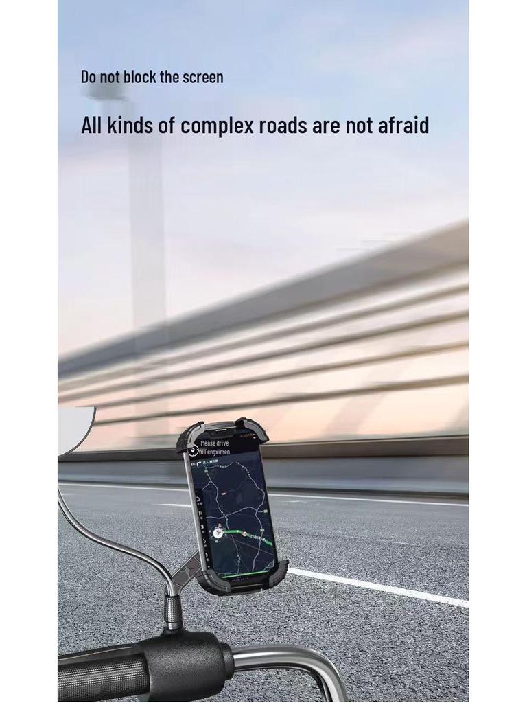 Support de téléphone pour véhicule électrique et vélo 2025 pour la navigation et la livraison