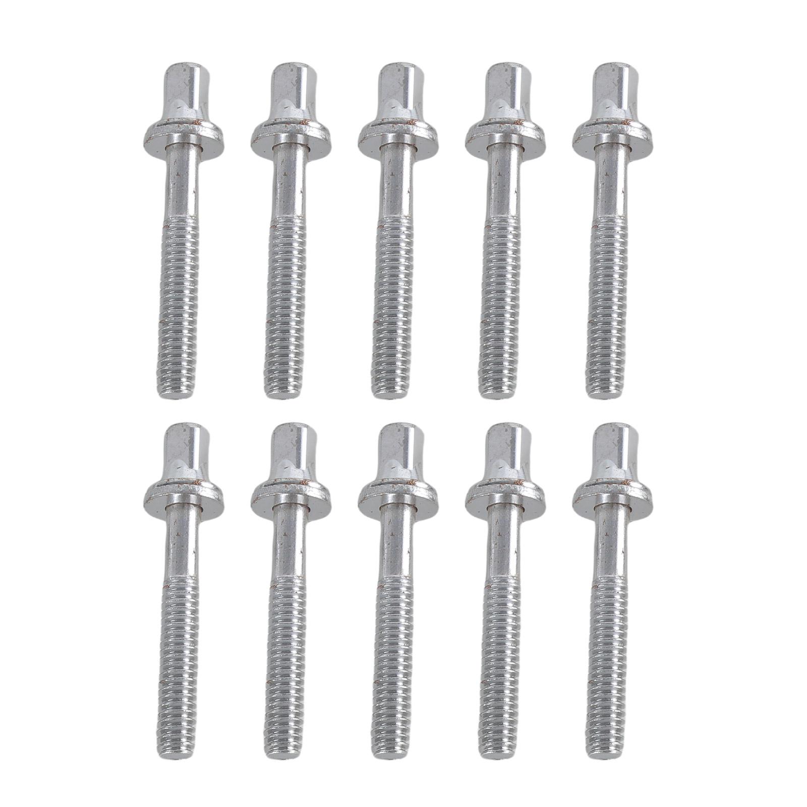 

10 шт. набор винтов для барабана, металлический винт для барабана, запасная часть для ударных музыкальных инструментов 30