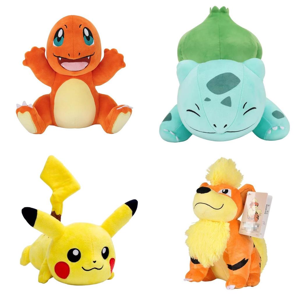 Pokemon Weiches Plüschtier Pikachu Kristall Super Weich Für Kinder Sammler