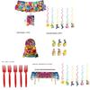 Mario Movie Kids Birthday Party Decoration Banner Tableware Supplies