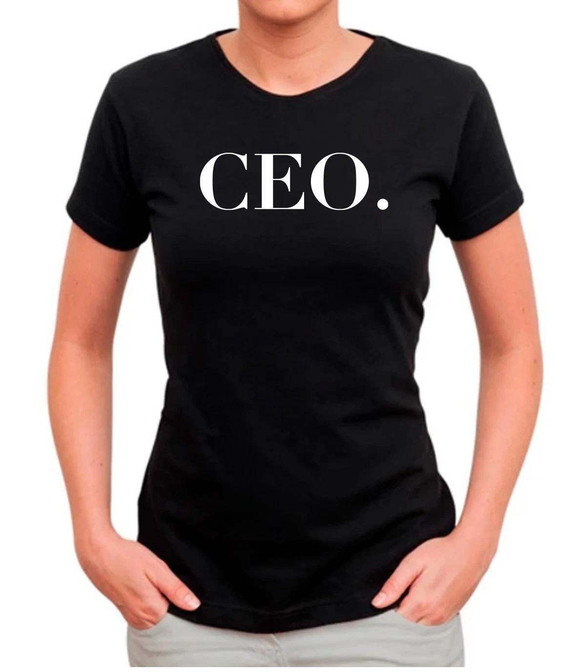 

women s Ideal Brand X-Large CEO Black T-shirt 4XL