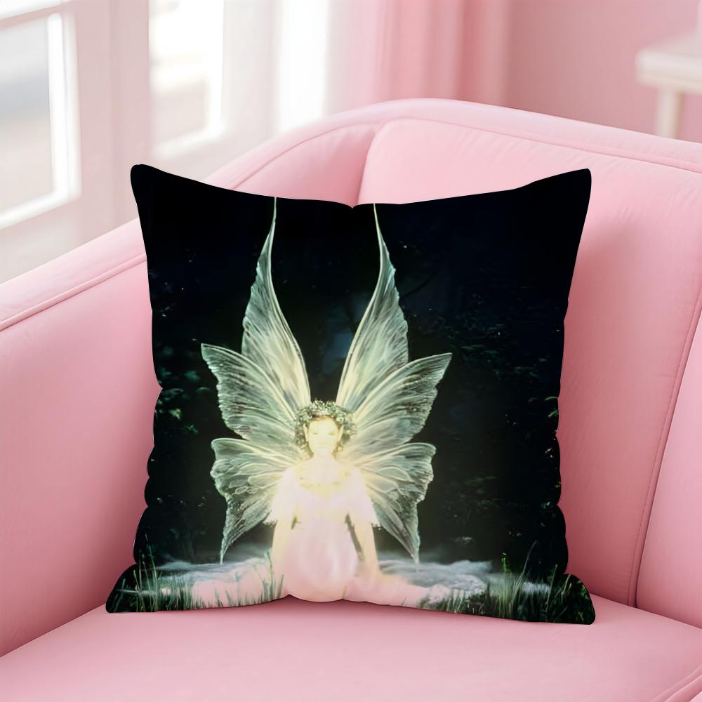 

FFairies Cushion Cover Pillowcase Short Plush Invisible zipper Room Sofa Cushion Cover 30X30cm