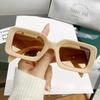Fashion Square Sunglasses Women's New Luxury Brand Small Oval Sun Glasses Women Goggle Trends Rectangle Shades UV400 Eyewear
