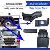 Howo TX Truck Front Mudguard & Fender Wheel Arch Footboard Accessories