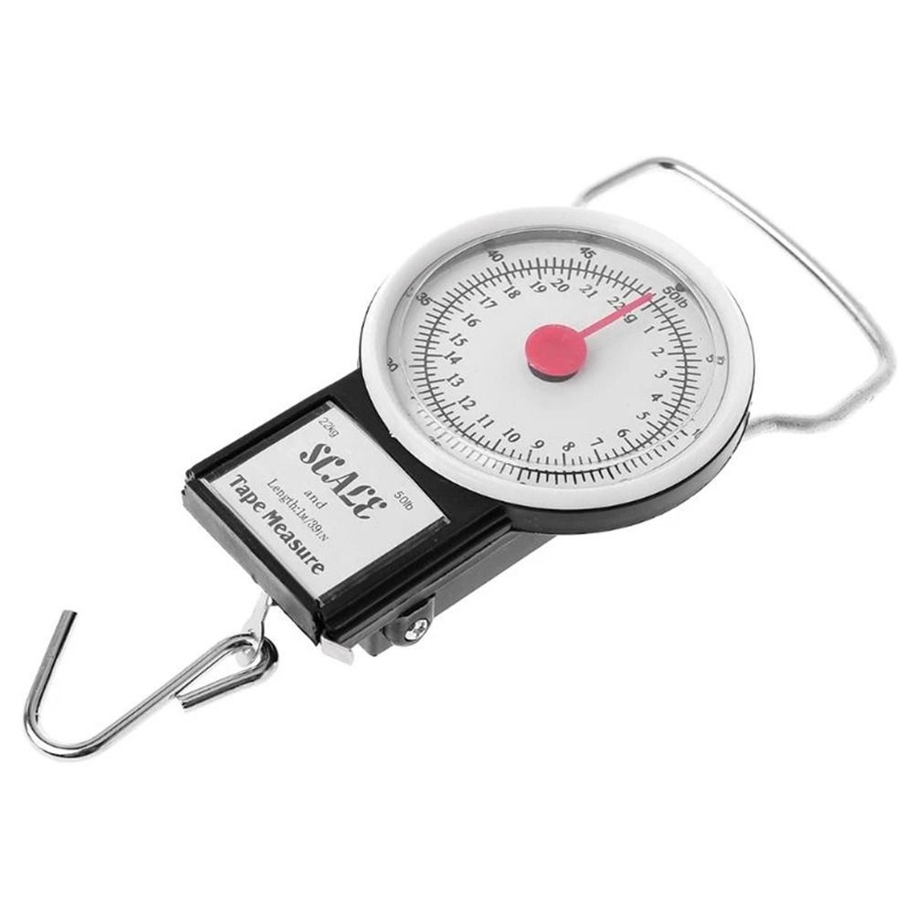 Weight Balance Handheld Fishing Scales 22kg Digital Dial Luggage Scale Electronic LCD Scale