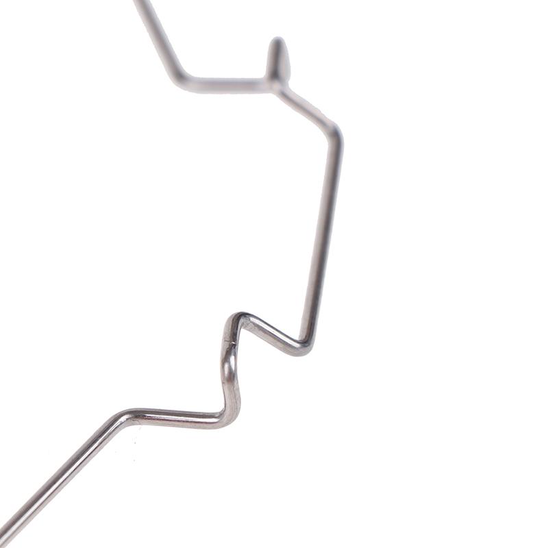 1pár Cpu Hák ventilátoru chladiče Pevná konzola Přezka ventilátoru Elastická ocelová přezka ventilátoru