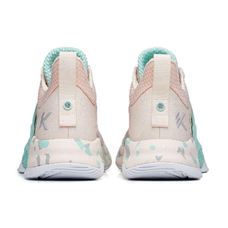 Anta Jianshan 1 Fabric Synthetic Leather Shock Absorption Anti-Slip Wear-Resistant Breathable Supportive Low-Top Basketball Shoes 112221623S-4