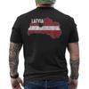 Latvia Flag Vintage Patriotic Tshirt