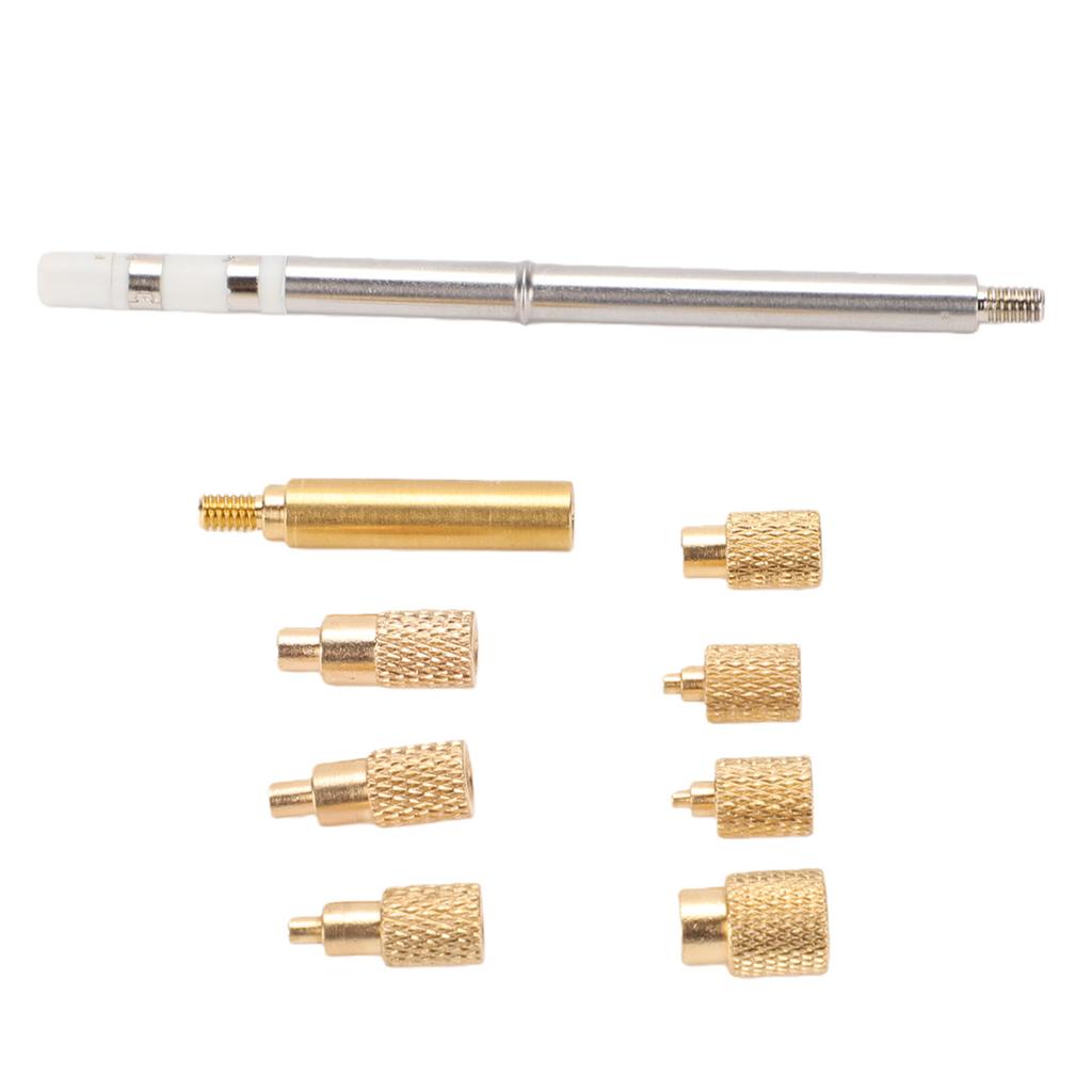 Heat Set Einsatz Kit M2 M3 M4 M5 M6 M8 Messing Rändelmutter für T65 SH72 SH73 Lötkolben