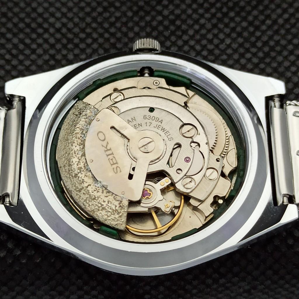 RENOVOVANÉ VINTAGE SEIKO 5 AUTO 6309A JAPONSKÉ PÁNSKÉ ARABICKÉ HODINKY 533d-a280114-9