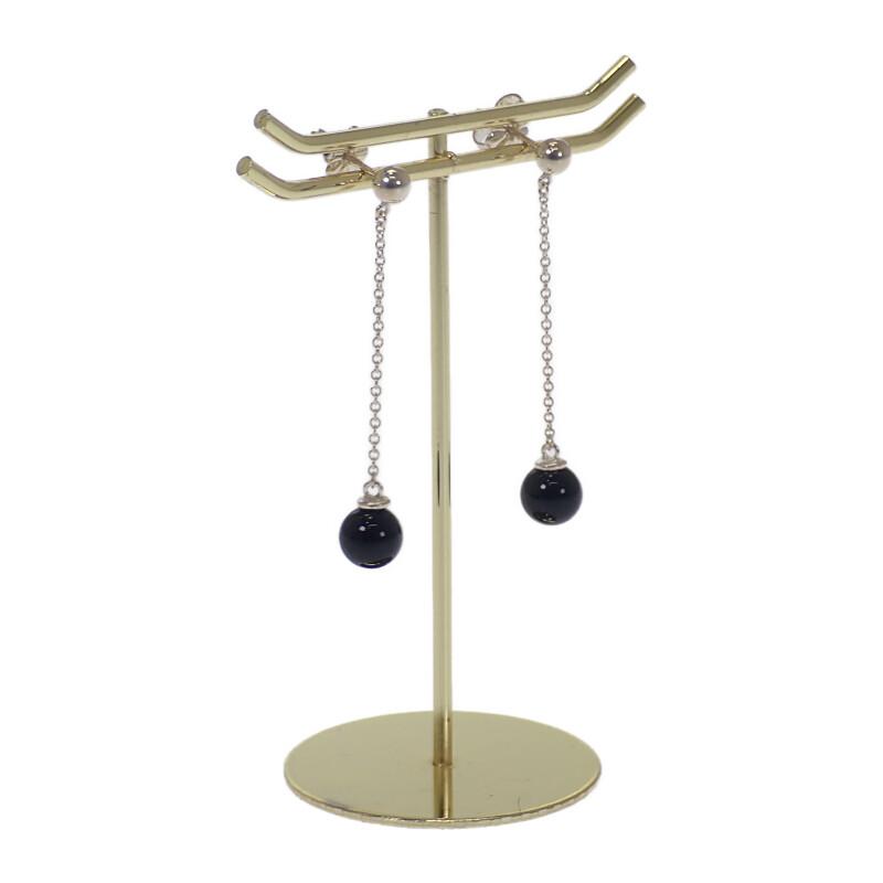 TIFFANY&Co.  Pierce black Silver925/onyx Women