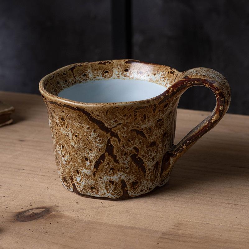 Kiln Change Breakfast Retro Mug Office Household Milk Oat Afternoon Teacup Coffee Cup High Value
