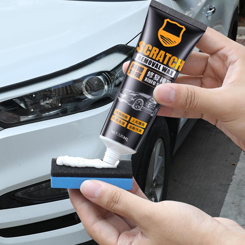 Car Scratch Removal Wax 120ml Car Paint Fine Marks Polishing Coating Scratch Remove Marks Reconditioning Repair Cream