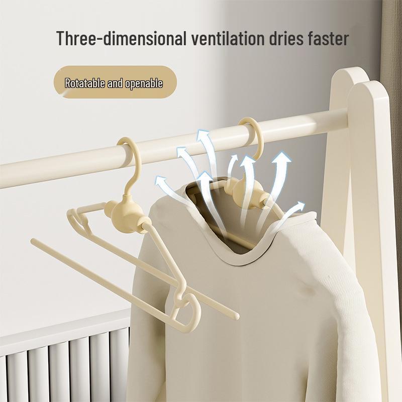 Windproof Clothes Hanger: Non-slip Rack for Socks, Underwear, Towels, Suspenders & Pants