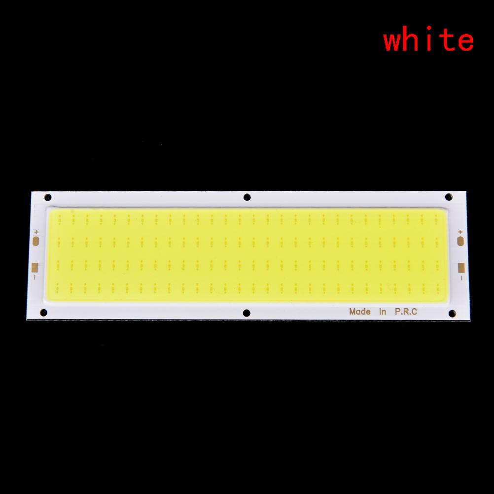 1PC New 1000LM 10W COB LED Square/ Strip Light High Power Lamp Bead Chip Warm/Cool White 12V-24V Lamp Bulb Light Source