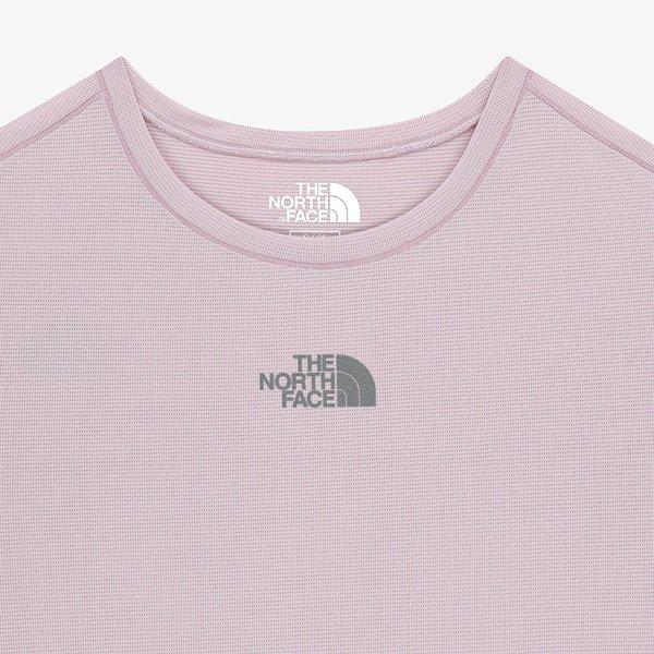 The North Face Women Short Sleeve Round Tee Pink