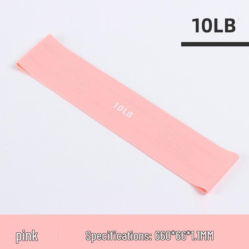 Silicone Elastic Resistance Band for Yoga & Squats - Hip & Buttocks Shaping Loop