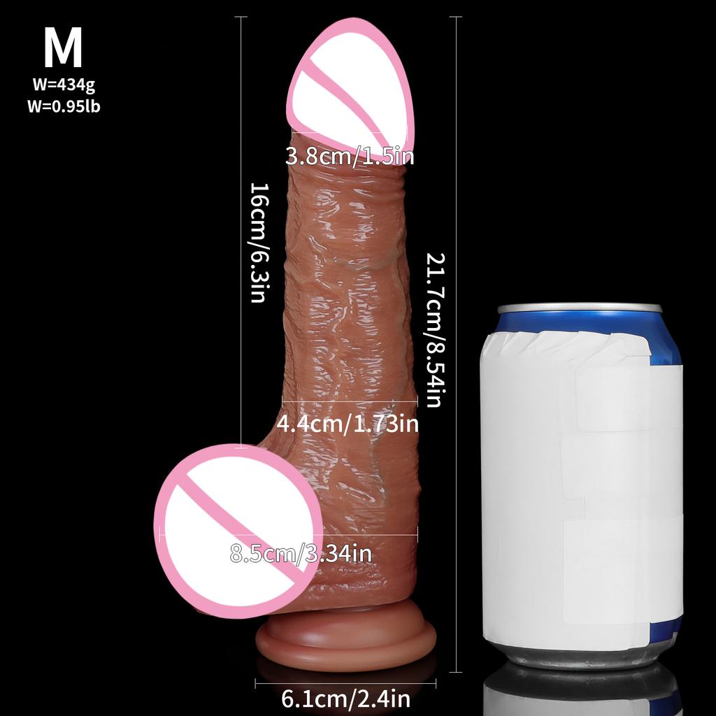 Huge Realistic Dildo Penis Silicone Big Penis Dildo Prostate Massage Sex Toys Dildos Stimulation Vagina G Spot Clitoris Masturbator for Women Men Gay