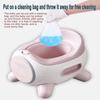 Portable Toilet Training Seat Cute Potty Toilet Seat for Toddler Training Lightweight Spill Proof Toilet Seat for Boys Girls