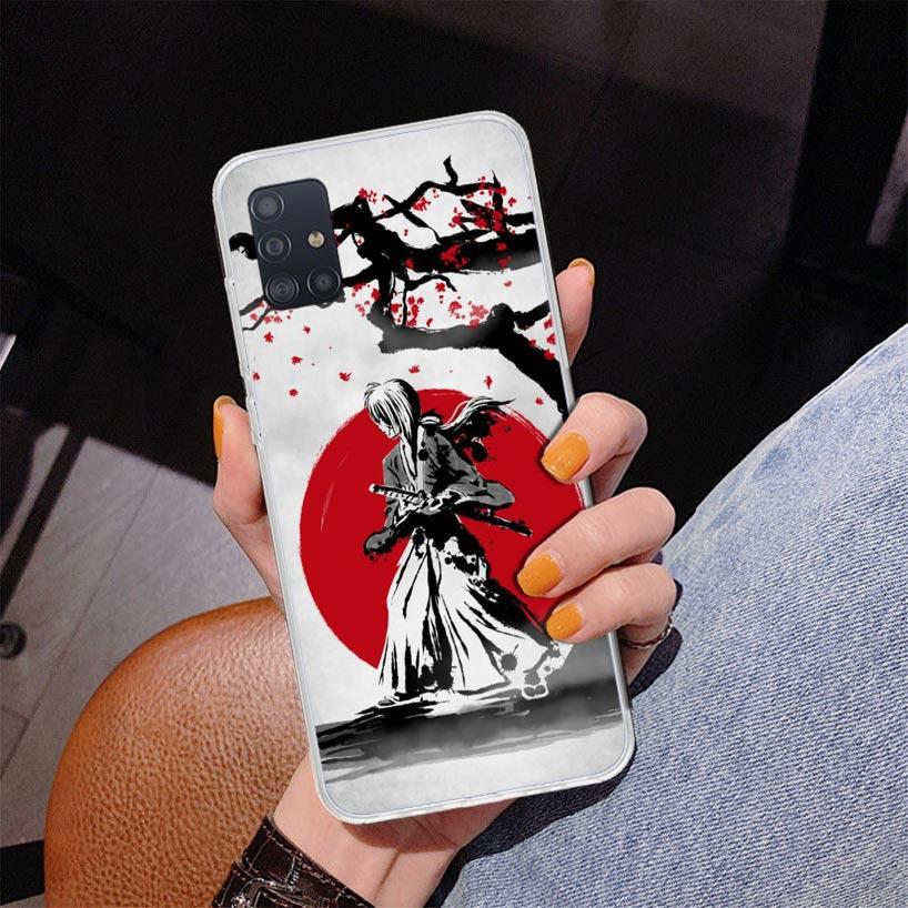 

Rurouni Kenshin Anime Phone Case For Samsung Galaxy A52 A32 A22 A12 A51 A31 A50S A30S A20S A10S Note 20 Ultra 10 Plus S10 A72 A7 Samsung A51 4G