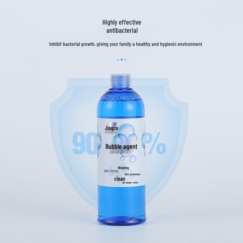 Smart Automatic Toilet Foaming Shield: Anti-Splash Deodorant Refill Liquid