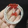 Moon Star Bodhi Seed Double Loop Bracelet, Chinese Style Beaded Jewelry for Women, Simple Fashion Wrist Ornament