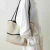 New Simple Casual Roving Rain Dew Hemp Versatile Niche Single Shoulder Fashion Large Capacity Tote Armpit Bag
