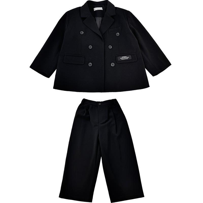 Boys' Suit Set 2023 Spring/Autumn: Stylish Korean-Influenced Casual Jacket for Kids