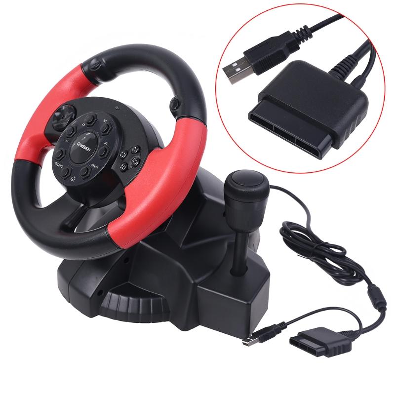 Gaming Steering Wheel Gamepad Racing Game Steering Wheel Dual Motor Vibration For FT33D3 D7 Series PC for  Console