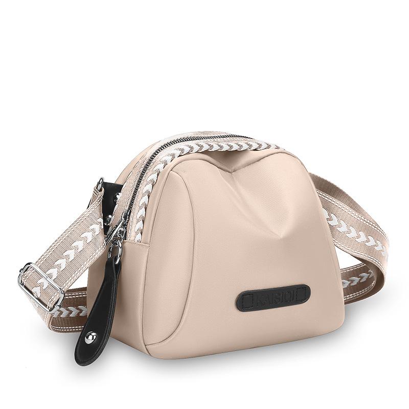 Women's Shoulder Bag Solid Color Crossbody Bag Water-Repellent Oxford Bag