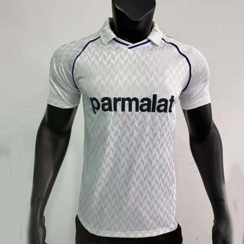 

Retro 86-87 White Horse Home Football Jersey XXL белый
