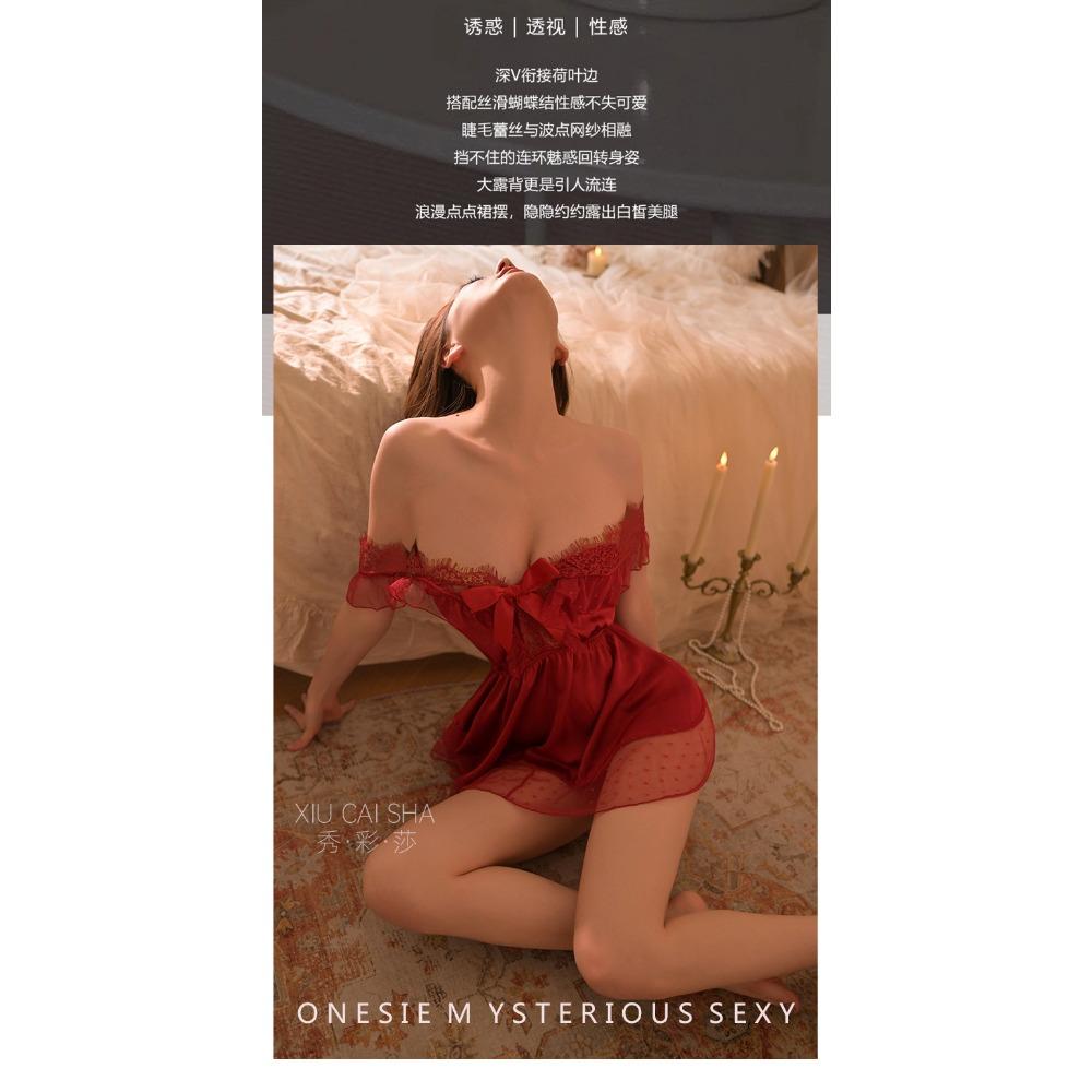 Sexy Lingerie Dating Gown Bed Pure Lust Nightgown Lady Sexy Pajamas Abstinence Adult Guanyun County