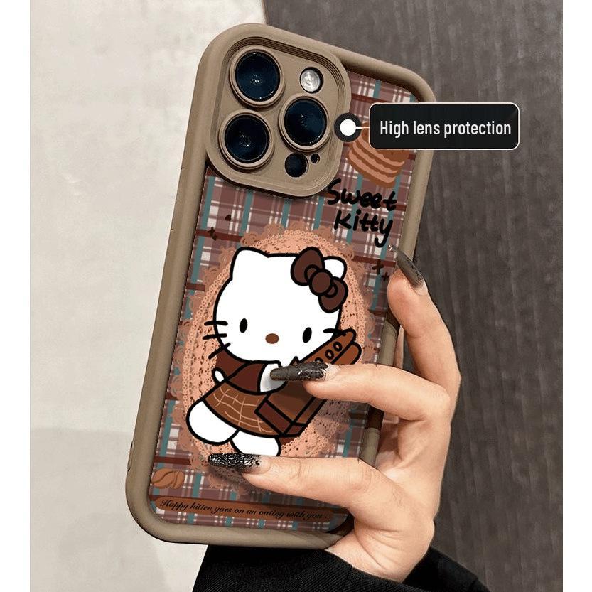 

Cartoon Kitty Phone Case for Apple 17 Pro Max/16/15/14 - Stylish and Soft iPhone 15 Plus